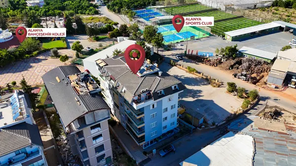 Фото об'єкта: Двоповерховий дім 2+1 в Оба, поблизу Bahçeşehir Koleji, Oba (13)