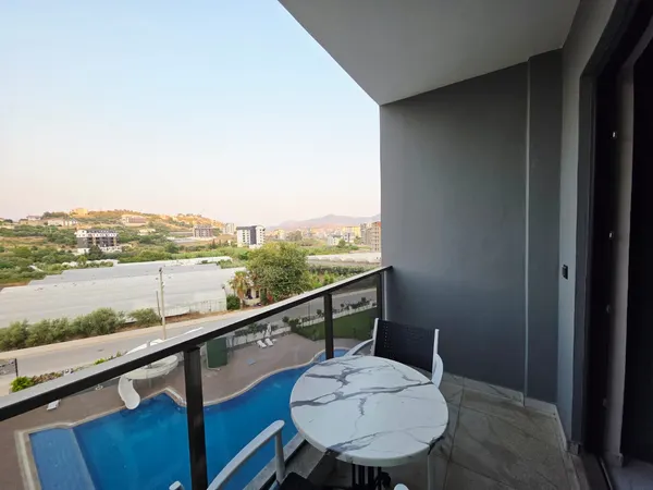 Möblierte 1+1 Wohnung zum Verkauf im Family Park, Gazipaşa, Газипаша