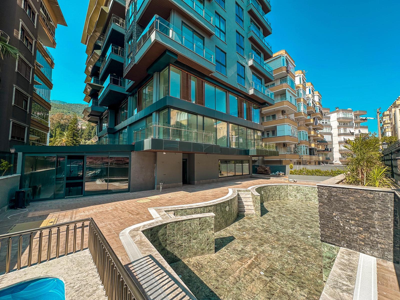 صورة: دوبلكس 3+1 بإطلالة على البحر في Royal Premium، كليوباترا, Alanya Center (11)