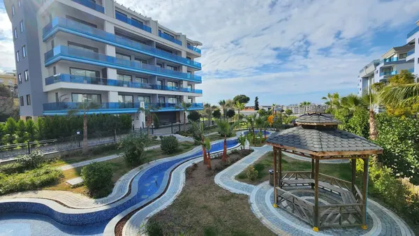 Zdjęcie: Umeblowany apartament 1+1 w kompleksie Eco Blue Residence, Kargycak, Kargicak (8)