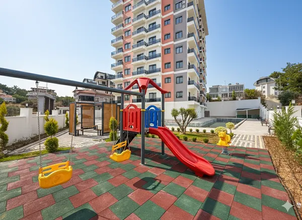 Objekti foto: 1+1-korter uues Skyland kompleksis Avşallar, Avsallar (12)