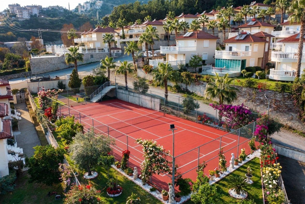 Foto av objektet: Rymlig möblerad 3+1 villa i Tepe Villa Resort, Alanya, Sugözü (15)