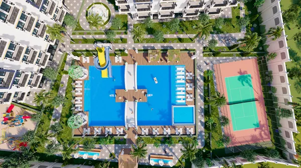 Bilde av: 1+1 Leilighet i Plus Life Residence komplekset, Avsallar, Alanya, Avsallar (3)