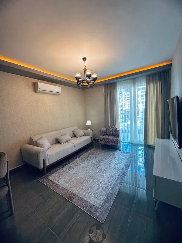 Foto von: Möblierte 1+1 Wohnung zum Verkauf im Casa Bianca Komplex, Mahmutlar, Mahmutlar (3)