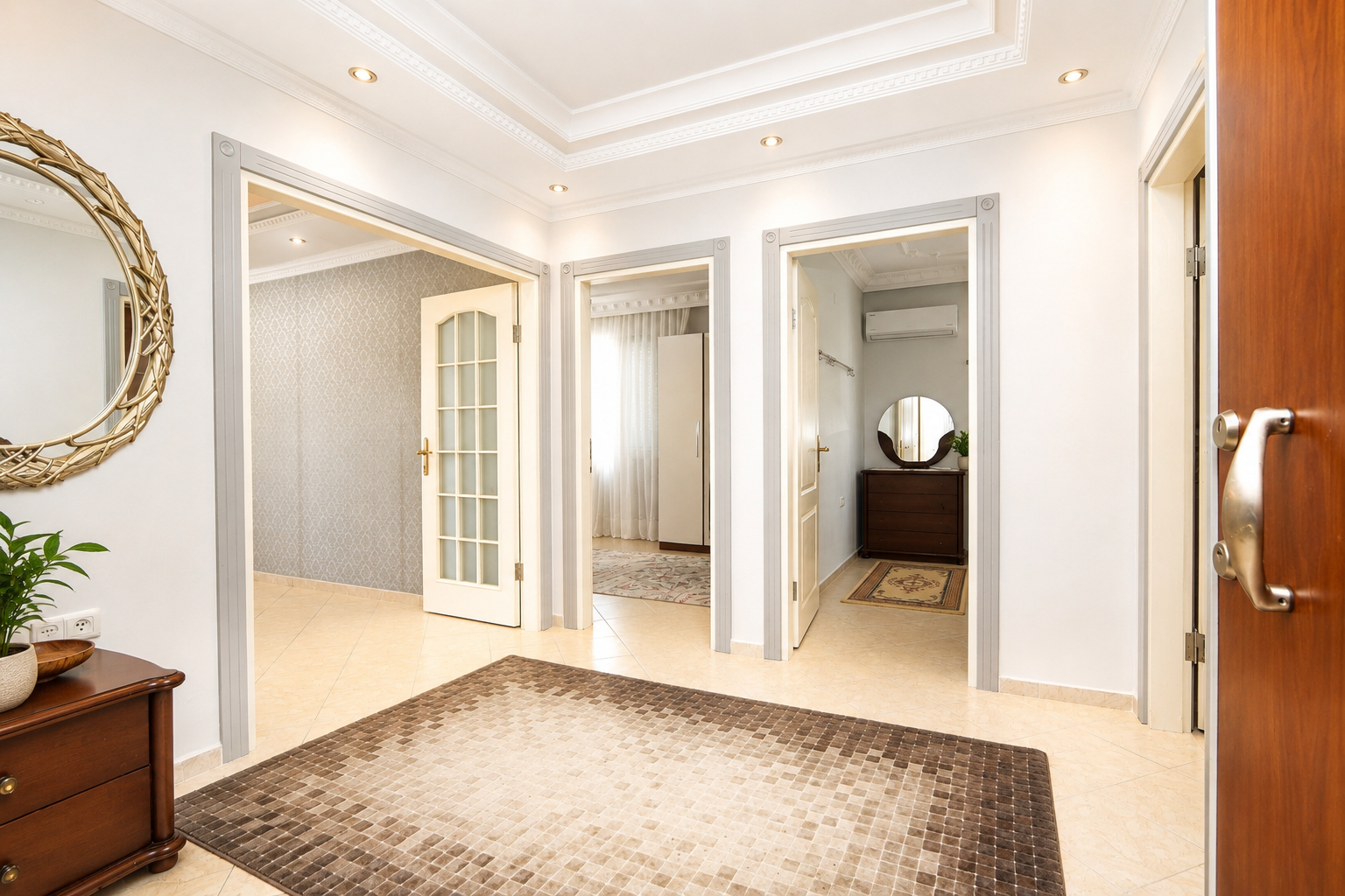 Foto von: Möblierte 2+1 Wohnung in Demirağ Elite, Obagöl, 150 m zum Meer, Oba (11)