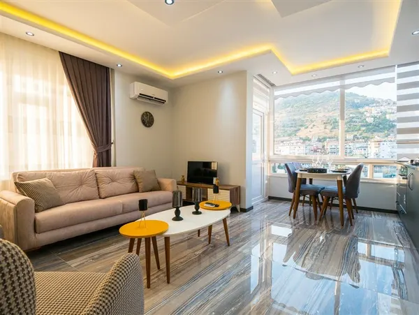 Kohteen valokuva: Huoneistettu 1+1 asunto Çınar Sitesi -kompleksissa myytävänä, Alanya keskusta, Alanya Center (7)