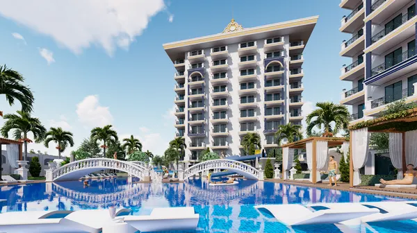 Bilde av: 1+1 Leilighet i Plus Life Residence komplekset, Avsallar, Alanya, Avsallar (2)