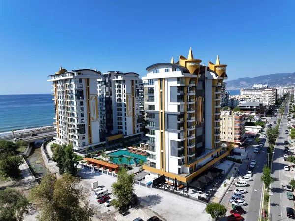 Фото объекта: Купить 1+1 квартиру в Cebeci Towers Махмутлар, Аланья, Махмутлар (3)