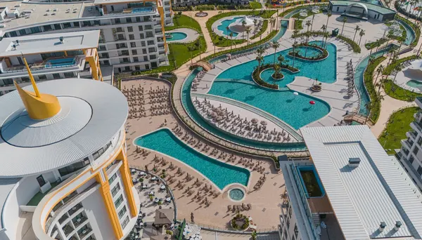 Foto av objektet: 1+1 Lägenhet med trädgårds- och havsutsikt i Azura World, Turkler (15)