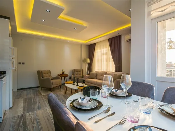 Kohteen valokuva: Huoneistettu 1+1 asunto Çınar Sitesi -kompleksissa myytävänä, Alanya keskusta, Alanya Center (9)