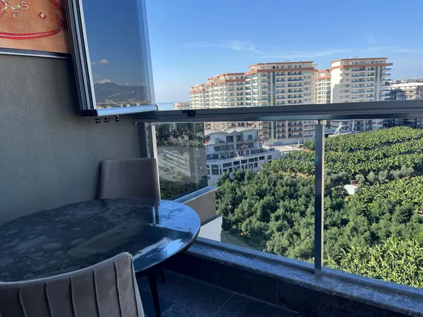 Квартира 2+1 с видом на море в Travok Tower, Махмутлар, Махмутлар
