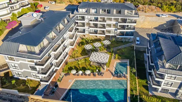 صورة: شقة جديدة 1+1 في مجمع Harmony 4 السكني في كونكلي, Konakli (7)