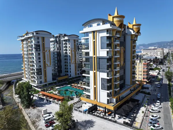 Фото объекта: Купить 1+1 квартиру в Cebeci Towers Махмутлар, Аланья, Махмутлар (2)