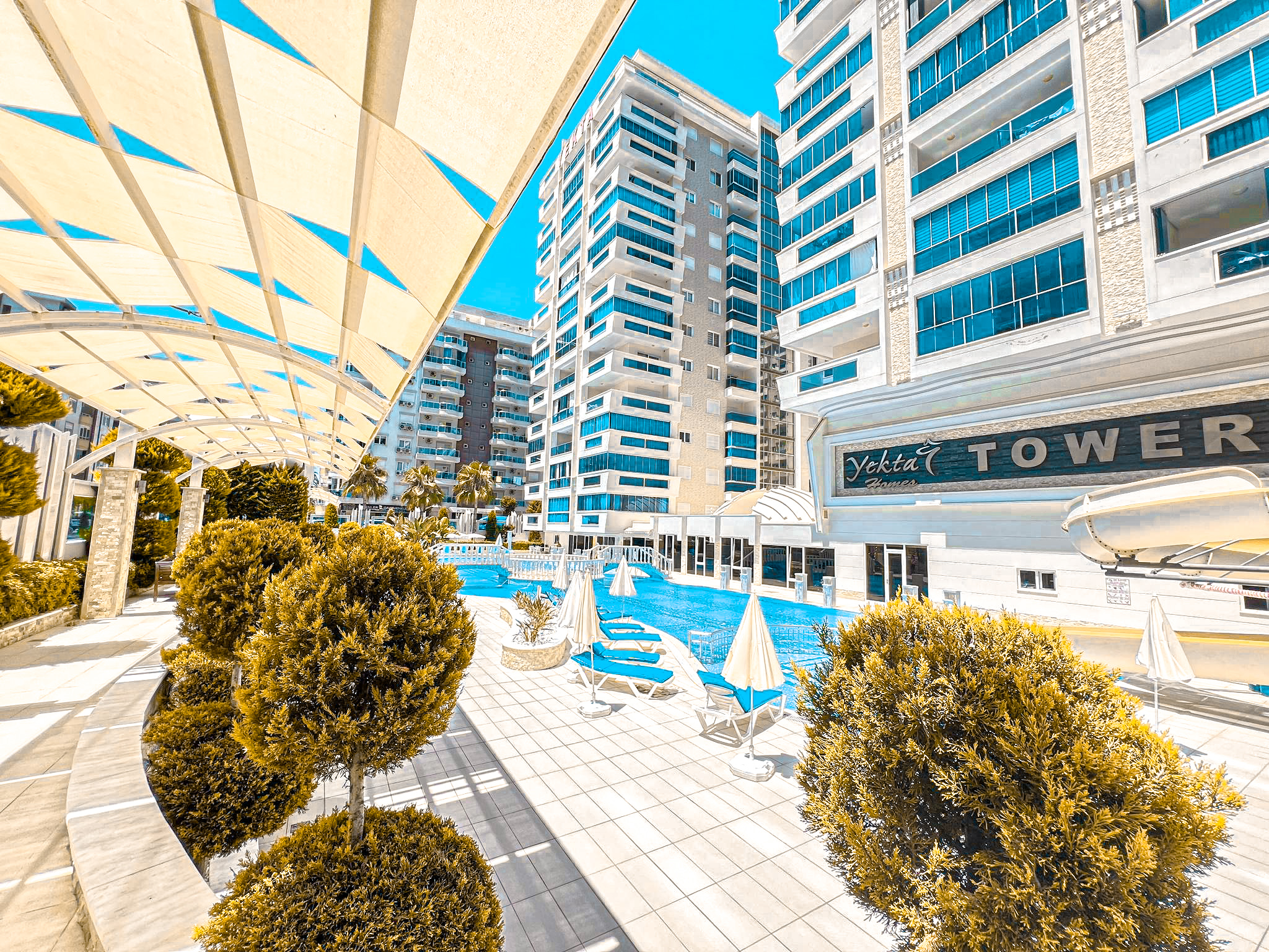 صورة: شقة مفروشة 2+1 في YEKTA TOWERS، محمودلار, Mahmutlar (9)