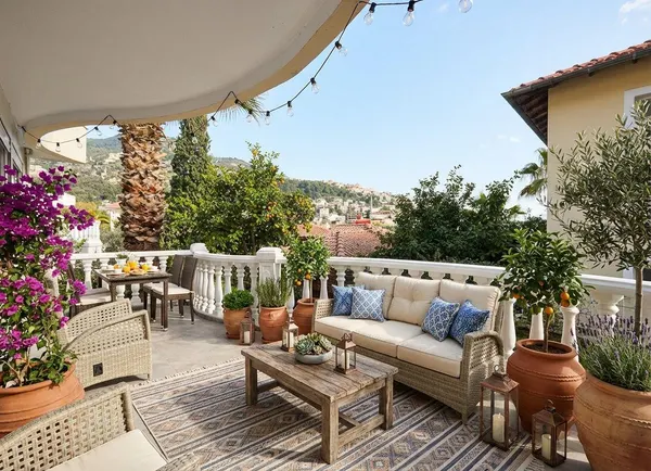 Foto av objektet: Rymlig möblerad 3+1 villa i Tepe Villa Resort, Alanya, Sugözü (4)
