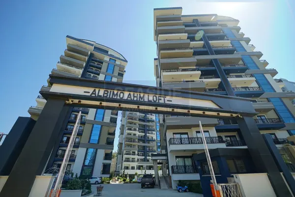 1+1 Apartment for Rent ALBIMO LOFT Mahmutlar, Alanya, Mahmutlar