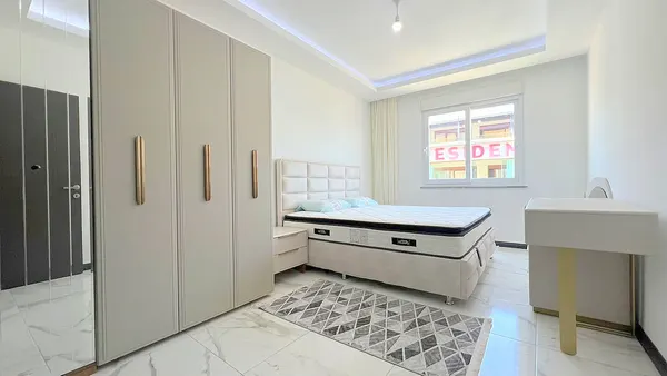 صورة: شقة 2+1 مفروشة بالكامل مع إطلالة على البحر في Novita Deluxe Residence, Oba (10)