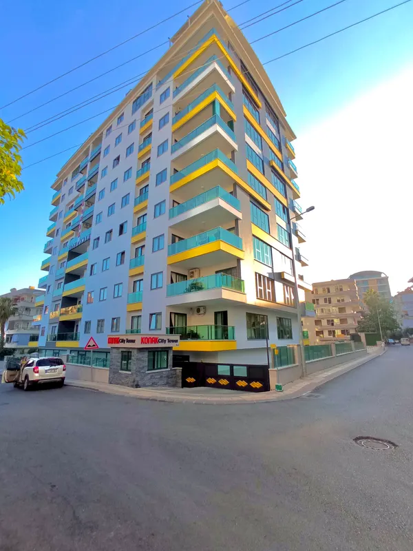 Квартира 2+1 в Konak City Tower, центр Аланьи, 120 м², у моря, Центр