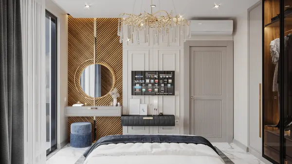 Fotoğraf: Best Home Oba Kompleksinde Havuz Manzaralı Yeni 1+1 Daire Oba'da, Oba (8)