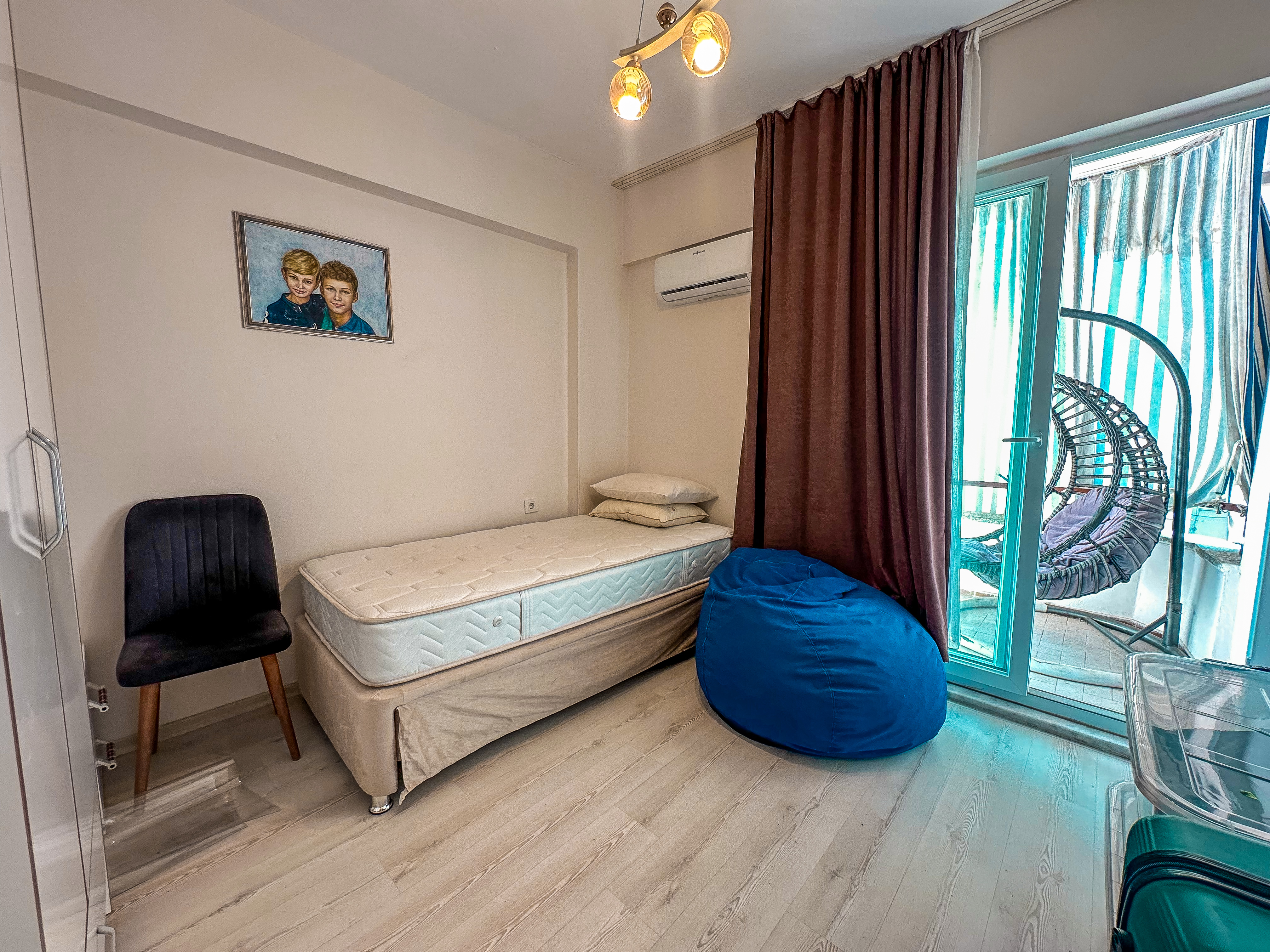 Zdjęcie: Odnowiony apartament 2+1 w Cleopatra, blisko morza, Alanya Center (7)