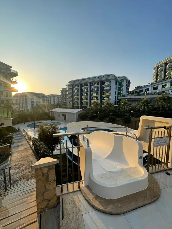 تصویر: آپارتمان 1+1 در Konak Resort با مبلمان کامل، کارگیجاک, Kargicak (9)