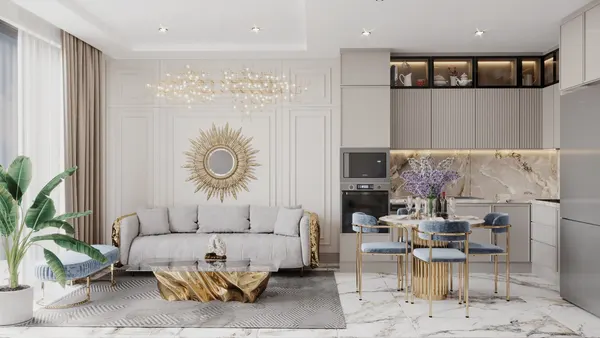 Fotoğraf: Best Home Oba Kompleksinde Havuz Manzaralı Yeni 1+1 Daire Oba'da, Oba (5)