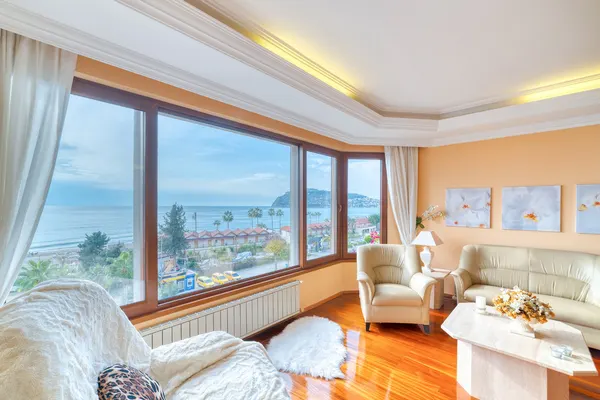 Foto von: 3+1 Wohnung mit Meerblick in erster Strandlinie, Haymanalı Apt., Alanya Center (8)