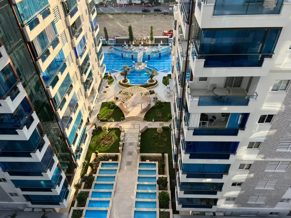 تصویر: آپارتمان لوکس 1+1 در Yekta Alara Residence، محمودلار, Mahmutlar (8)