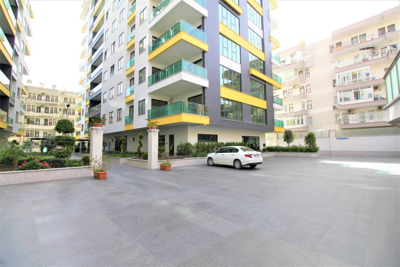 Foto av objektet: Möblerad 2+1 lägenhet i Konak City Tower, Alanya centrum, Alanya Center (13)