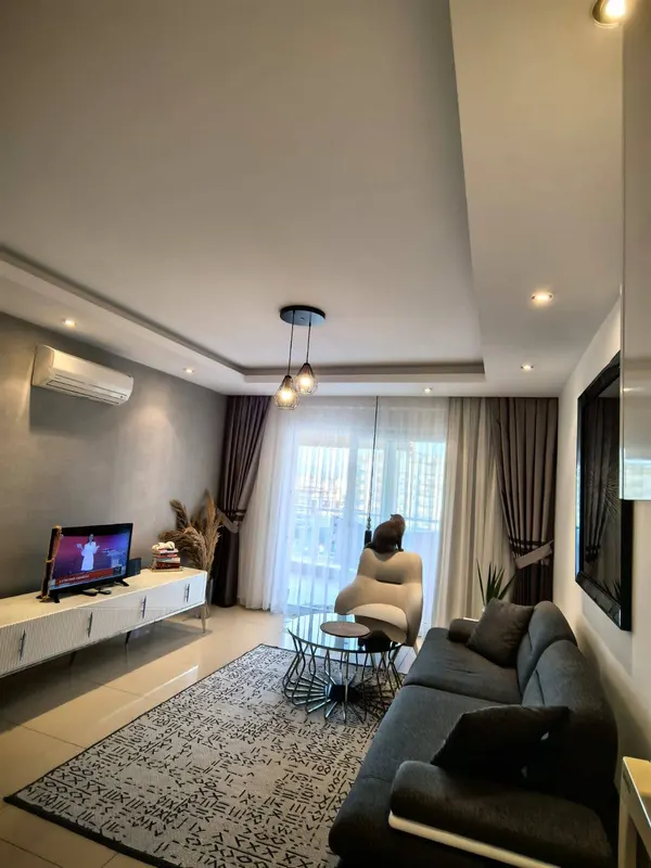 تصویر: آپارتمان مبله 1+1 در مجتمع Crystal Garden، جیکجیللی, Cikcilli (4)