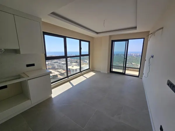 Фото объекта: 1+1 с видом на море в Gold City Trio Hill Residence, Аланья, Каргыджак (14)