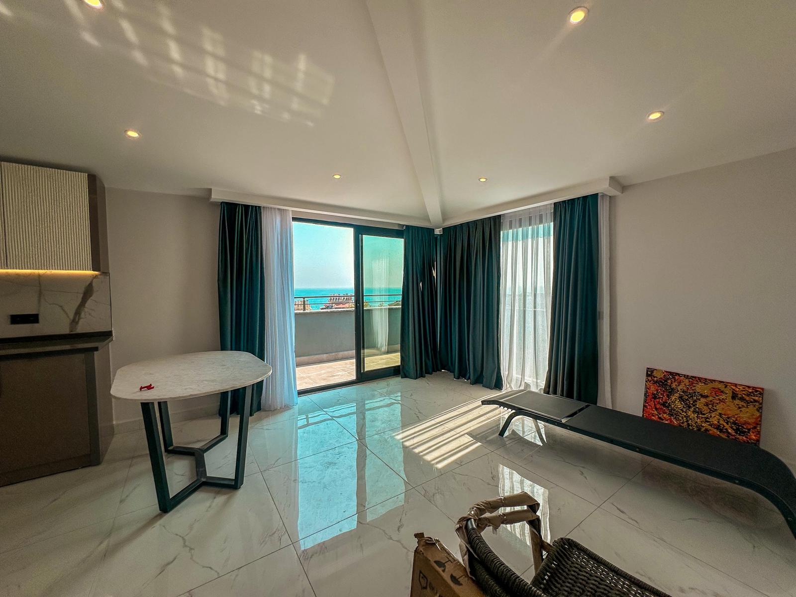 صورة: دوبلكس 3+1 بإطلالة على البحر في Royal Premium، كليوباترا, Alanya Center (13)