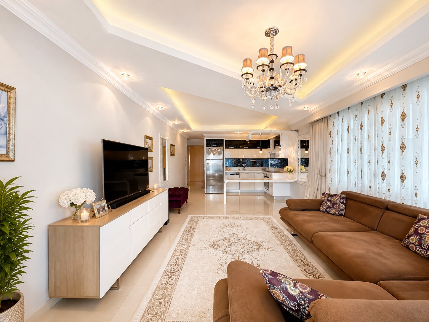 Фото объекта: Квартира 3+1 в Azura Park, Махмутлар, Аланья — у моря, Махмутлар (12)