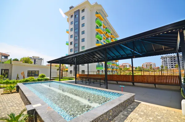 تصویر: آپارتمان مدرن 1+1 در Konak Green Towers، آوسالار, Avsallar (12)