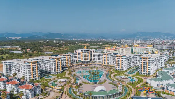 Квартира 1+1 в Azura World, Тюрклер, Аланья, с видом на море, Тюрклер