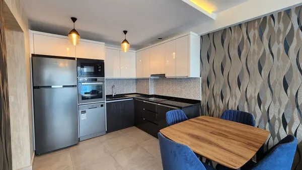 Zdjęcie: Umeblowany apartament 1+1 w kompleksie Eco Blue Residence, Kargycak, Kargicak (5)