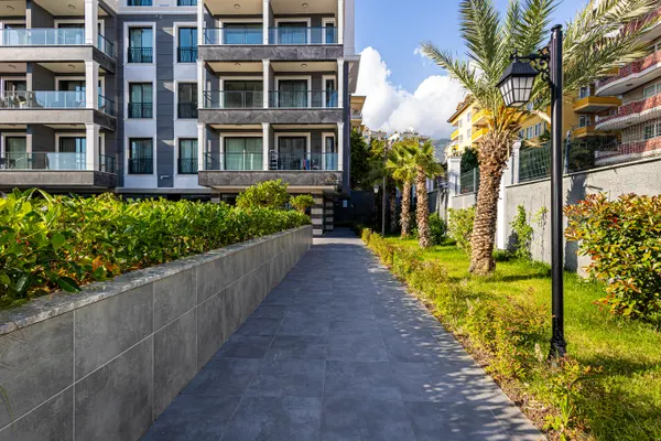 Möblierte 2+1 Wohnung im Royal Towers, Kleopatra Alanya, Alanya Center
