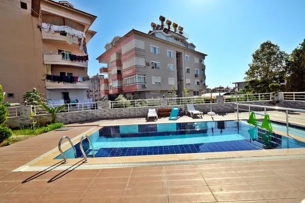 Fotografie: Duplex spațios 4+1 cu vedere la mare și piscină în centrul Alaniei, Alanya Center (12)