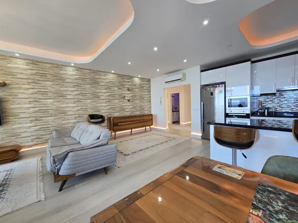 Пентхаус 4+1 с видом на море в Yekta Plaza, Махмутлар, Махмутлар