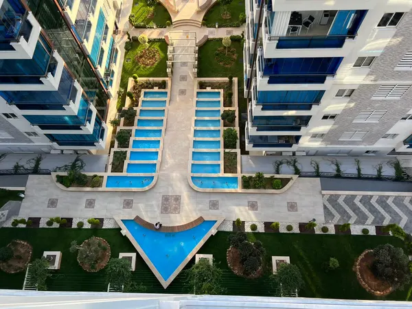 تصویر: آپارتمان لوکس 1+1 در Yekta Alara Residence، محمودلار, Mahmutlar (15)
