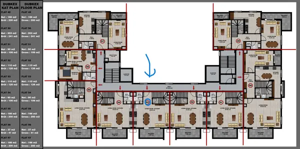 Fotografie: Duplex 2+1 cu orientare spre sud în complexul HARMONY PARK, Газипаша (2)
