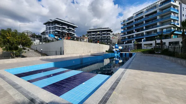 Zdjęcie: Umeblowany apartament 1+1 w kompleksie Eco Blue Residence, Kargycak, Kargicak (9)