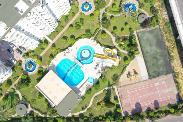 صورة: شقة مفروشة 2+1 في مجمع Panorama Garden، تشيكشيلي، ألانيا, Cikcilli (10)