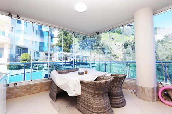 Foto von: Geräumige 4+1 Maisonette in der Blue Bay Residence in Kleopatra, Alanya, Kleopatra (3)