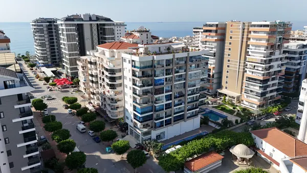 Stüdyo daire Lotus Sitesi'nde, Mahmutlar, Alanya, denize 250 m, Mahmutlar