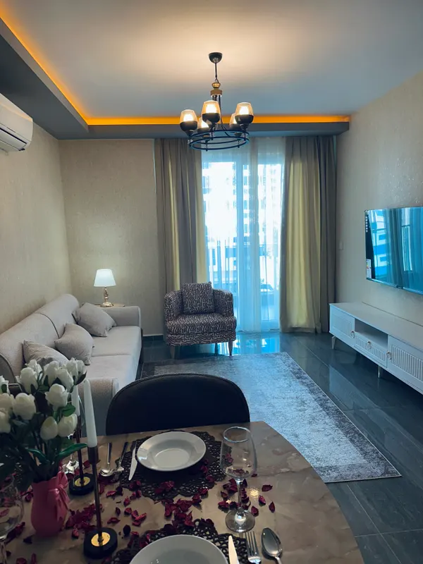 Foto von: Möblierte 1+1 Wohnung zum Verkauf im Casa Bianca Komplex, Mahmutlar, Mahmutlar (5)