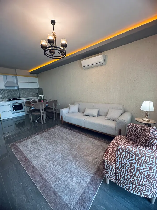 Foto von: Möblierte 1+1 Wohnung zum Verkauf im Casa Bianca Komplex, Mahmutlar, Mahmutlar (2)