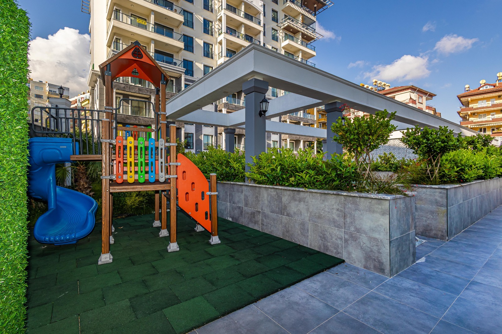 Zdjęcie: Umeblowany apartament 1+1 w Royal Towers, Kleopatra, Alanya, Kleopatra (5)