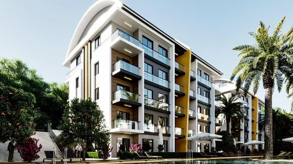 Fotografie: Apartament 1+1 în complexul Nirvana, Okurcalar, aproape de mare, Okurcalar (2)