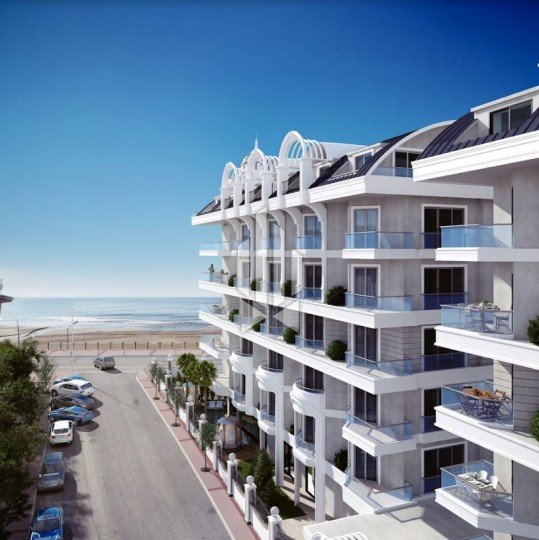 Двухспальные апартаменты в новейшем комплексе на берегу, Оба 3